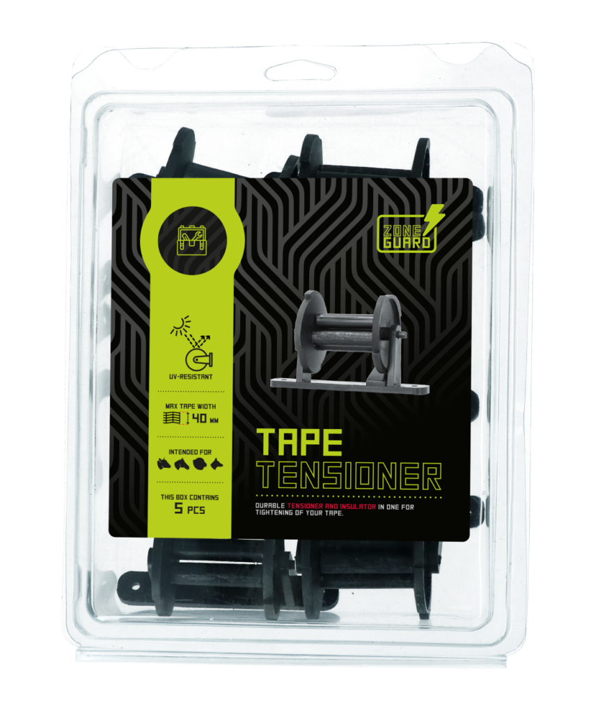 ZoneGuard Lintspanner en isolator 40 mm - 5 stuks - afbeelding 2