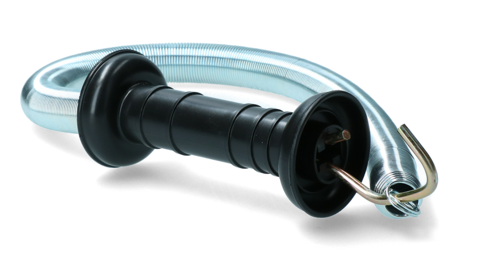 ZoneGuard poortgreep met veer 25 mm - uitrekbaar tot 5 meter - afbeelding 1