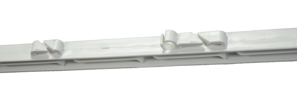 ZoneGuard Kunststof Instappaal 150 cm wit voor koorden en linten - afbeelding 2