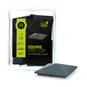 ZoneGuard Paalkapje 75 x 75 mm - Afwerking voor Afrastering