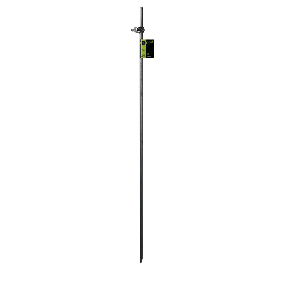 ZoneGuard Verzinkte aardpen 1 m met klem - afbeelding 3