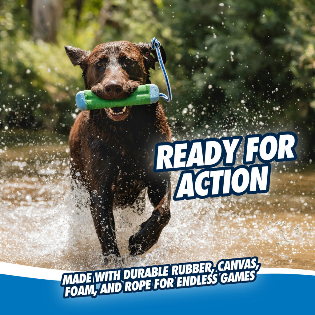 Chuckit! Amphibious Bumper M - Speelgoed voor Hond - Ø 5 cm x 25 cm - afbeelding 5