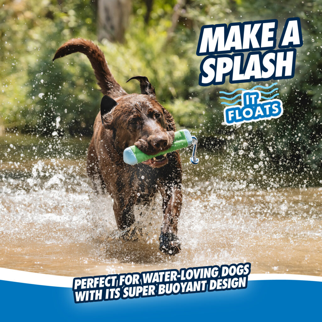 Chuckit! Amphibious Bumper M - Speelgoed voor Hond - Ø 5 cm x 25 cm - afbeelding 6