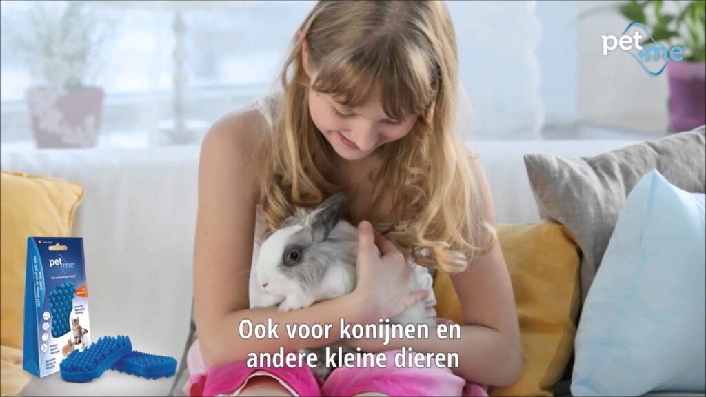 Pet+Me Cat Hair Brush Kort haar Blauw - 4-in-1 Borstel voor Huisdieren - afbeelding 6