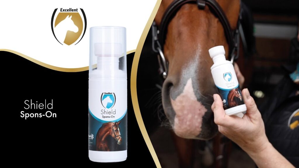 Excellent Horse Shield Spons-On 75 g - Neutraliseert zweetgeur - afbeelding 3