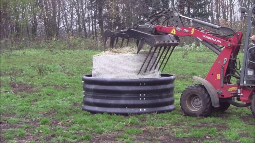 OK Plast Hooi Ring Feeder ø 200 cm voor paard en rund - afbeelding 2