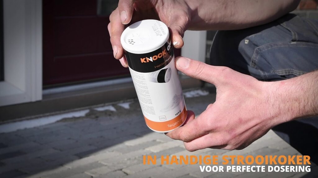 Knock Pest Insectenpoeder 250 g - Tegen kruipende insecten en spinnen - afbeelding 3