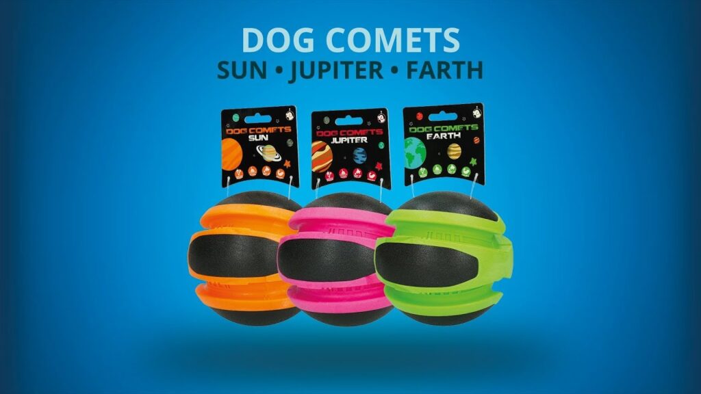 Dog Comets Planets Roze - Speelbal voor Honden Ø 14 cm - afbeelding 4