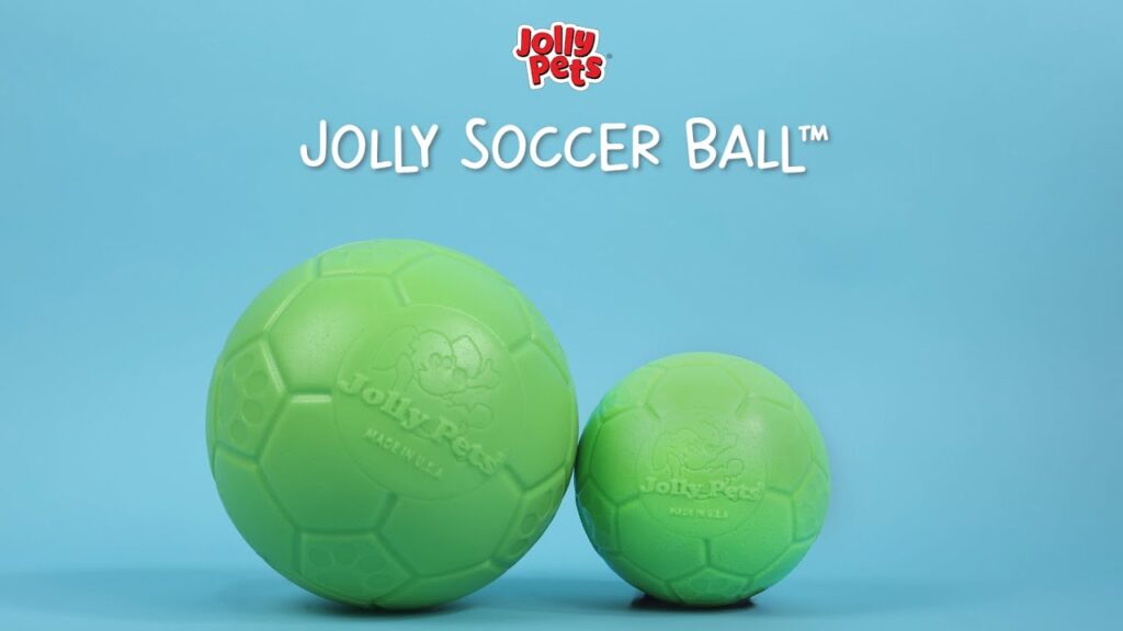 Jolly Soccer Ball Roze L (20 cm) - Speelbal voor Honden - afbeelding 5