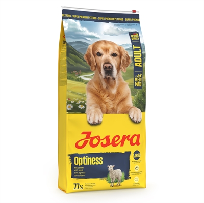 Josera Medium Maxi Adult Optiness 12,5 KG - Tarwevrij hondenvoer