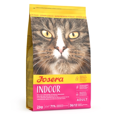 JOSERA Indoor Cat Droogvoer 2 KG voor binnenkatten
