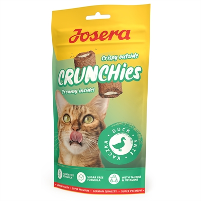 Josera Crunchies Duck Snacks voor Katten 60 GR